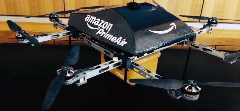 Envíos de Amazon con Drones